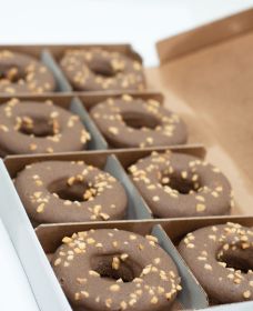 LoLo Gourmet Donut (Option: Peanut Butter  (BULK))