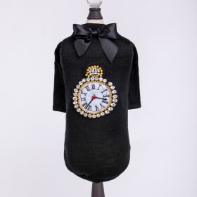 Tmeless Dog Tee (Color: Black, size: LG)